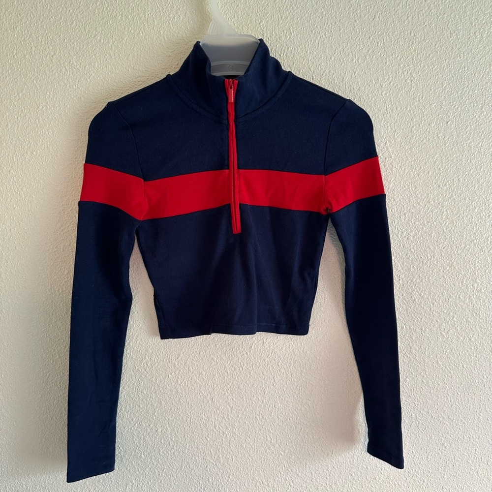 Sunday best zipper top 2XS